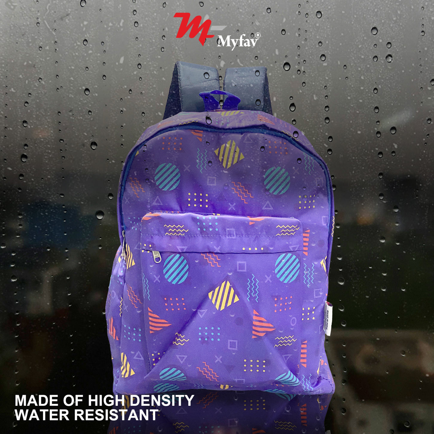 Printed Lightweight Waterproof Casual/Picnic/Tuition/School Bag/Backpack for Kids, Girls, Boys, Play School with Adjustable Straps & Multi Compartments-5
