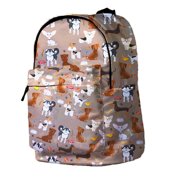 Printed Lightweight Waterproof Casual/Picnic/Tuition/School Bag/Backpack for Kids, Girls, Boys, Play School with Adjustable Straps & Multi Compartments-9