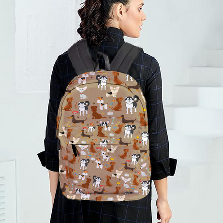 MY FAV Printed Lightweight Waterproof Casual/Picnic/Tuition/School Bag/Backpack for Kids, Girls, Boys, Play School with Adjustable Straps & Multi Compartments-9