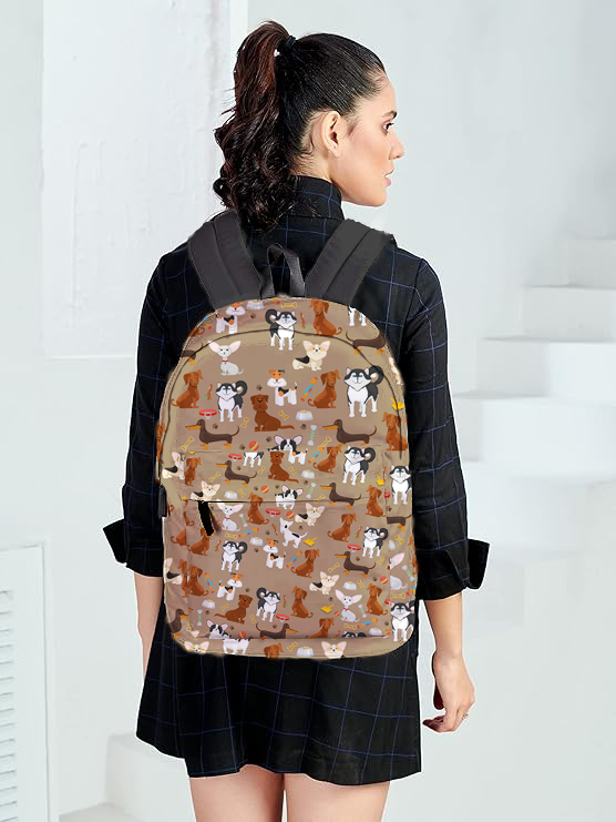 MY FAV Printed Lightweight Waterproof Casual/Picnic/Tuition/School Bag/Backpack for Kids, Girls, Boys, Play School with Adjustable Straps & Multi Compartments-9