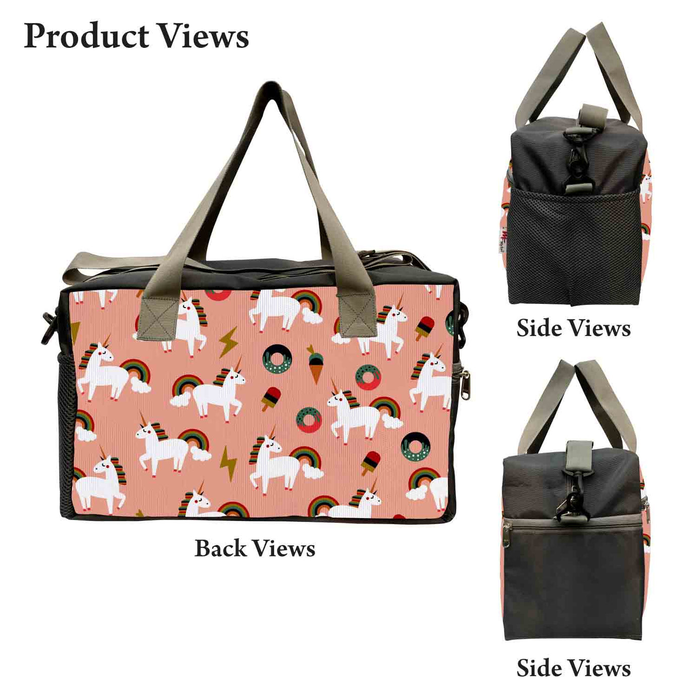 My Fav Digital Print Cabin Size Duffle Travel bag for Men Women