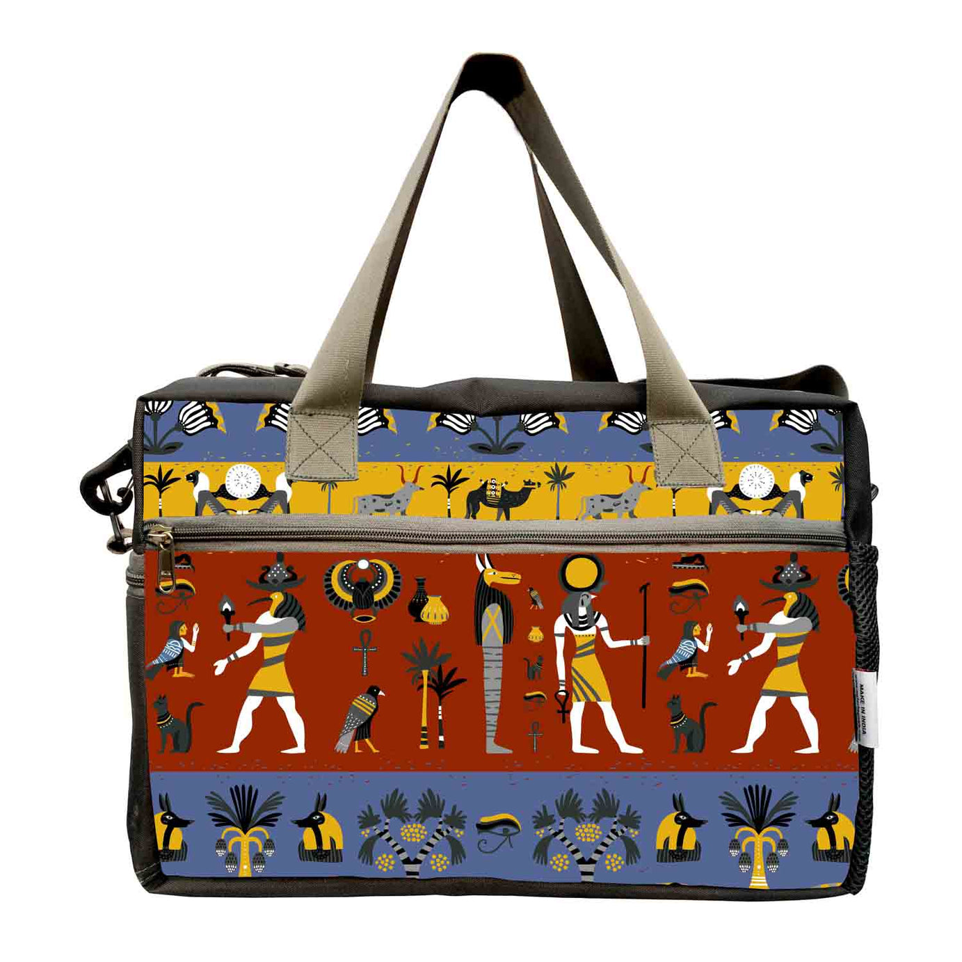 My Fav Traditional Printed Cabin Size Duffle Travel bag for Men Women
