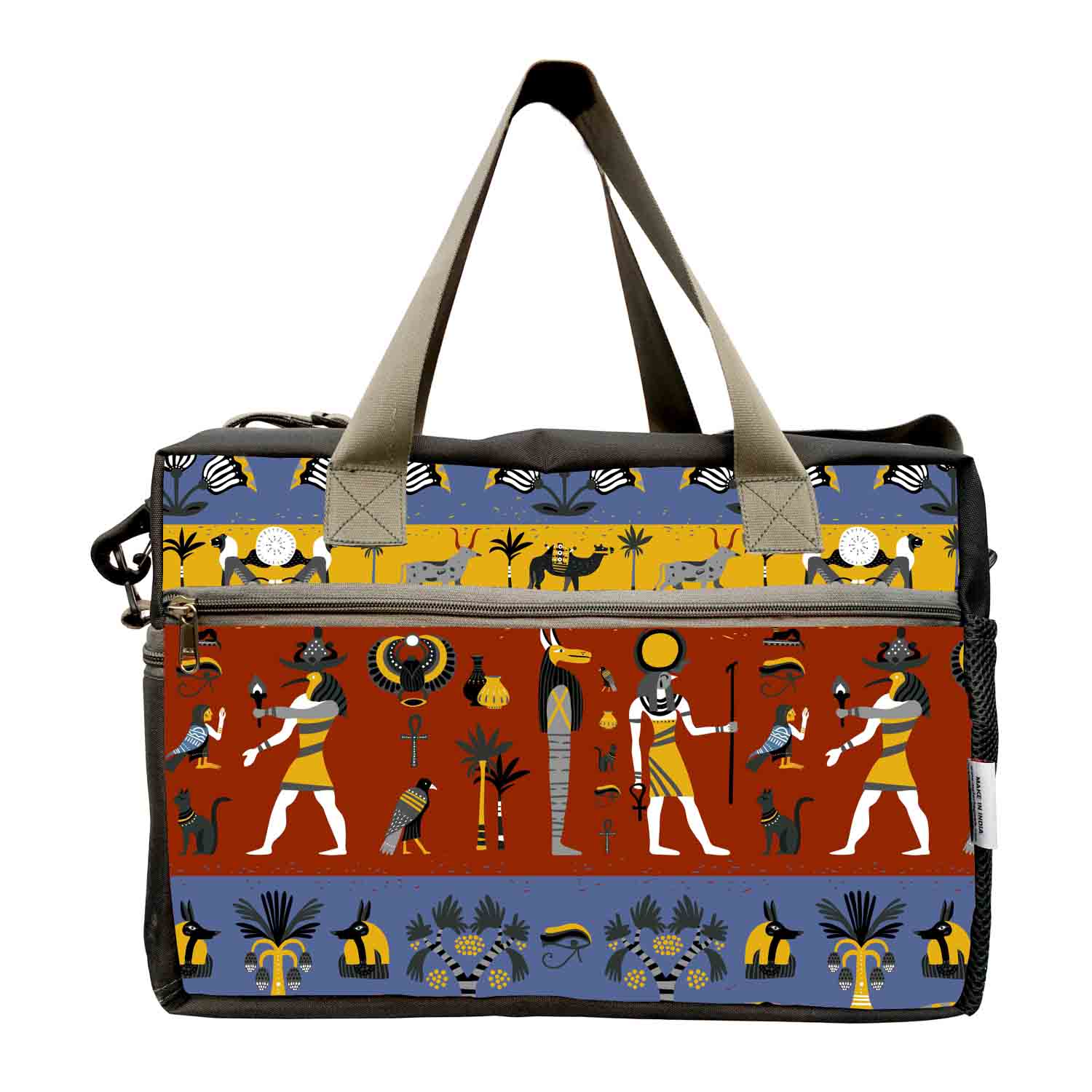 My Fav Traditional Printed Cabin Size Duffle Travel bag for Men Women