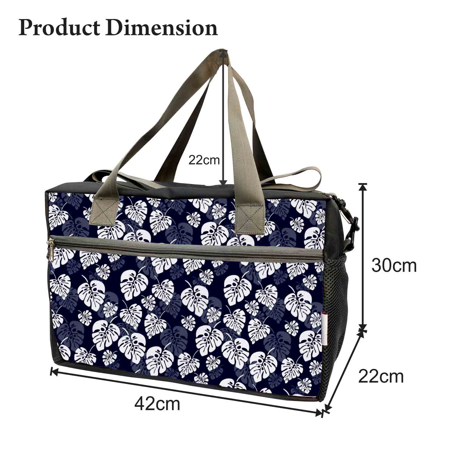 My Fav Falling Leaves Cabin Size Duffle Travel bag for Men Women