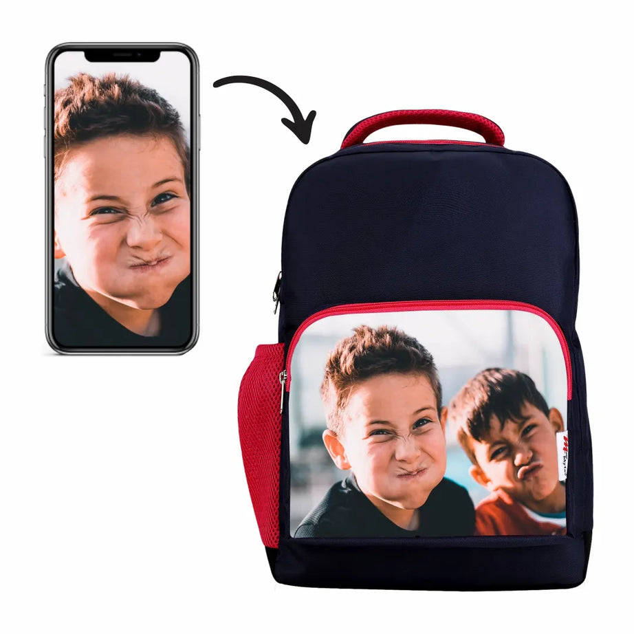 MY FAV Personalized/ Customized Print Kids School Bag For Girls/Boys, School, Casual, Picnic, Nursery-(2 to 10 year Old Kid)