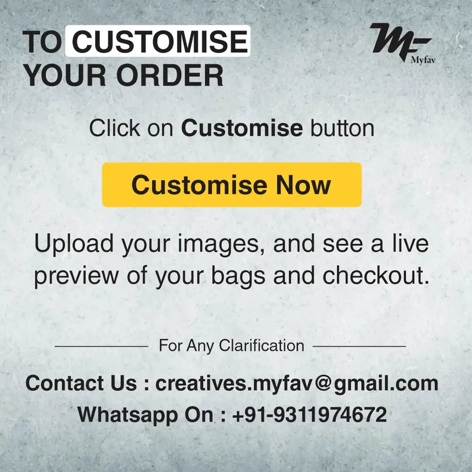 My Fav Personalized/ Customized Print Play School Bag Picknick & Kids Bag Blue Colour