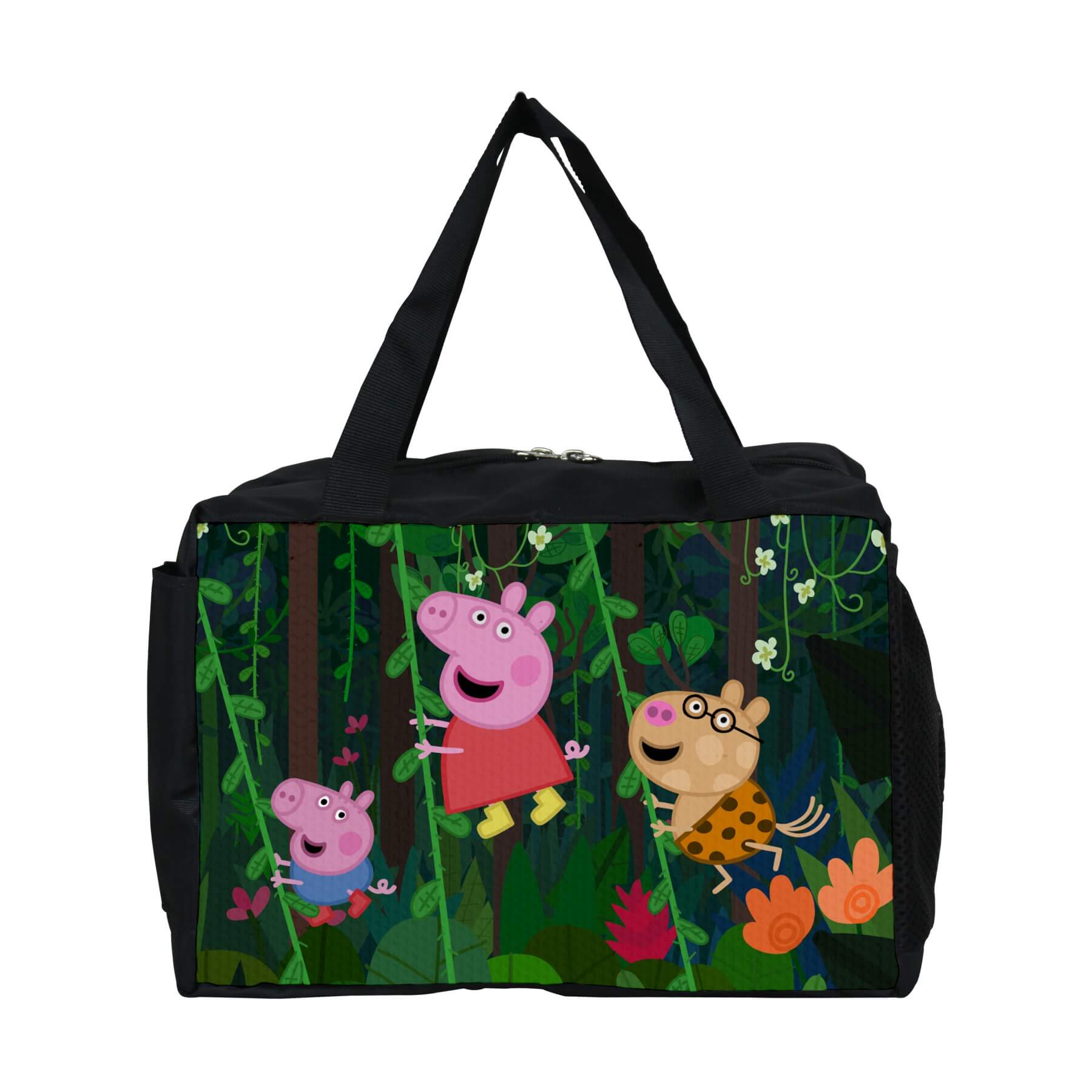 My Fav Pig Cartoon Printed Diaper Bag