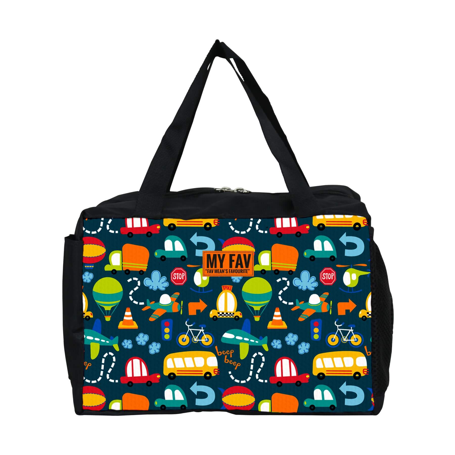 My Fav City Printed Diaper Bag