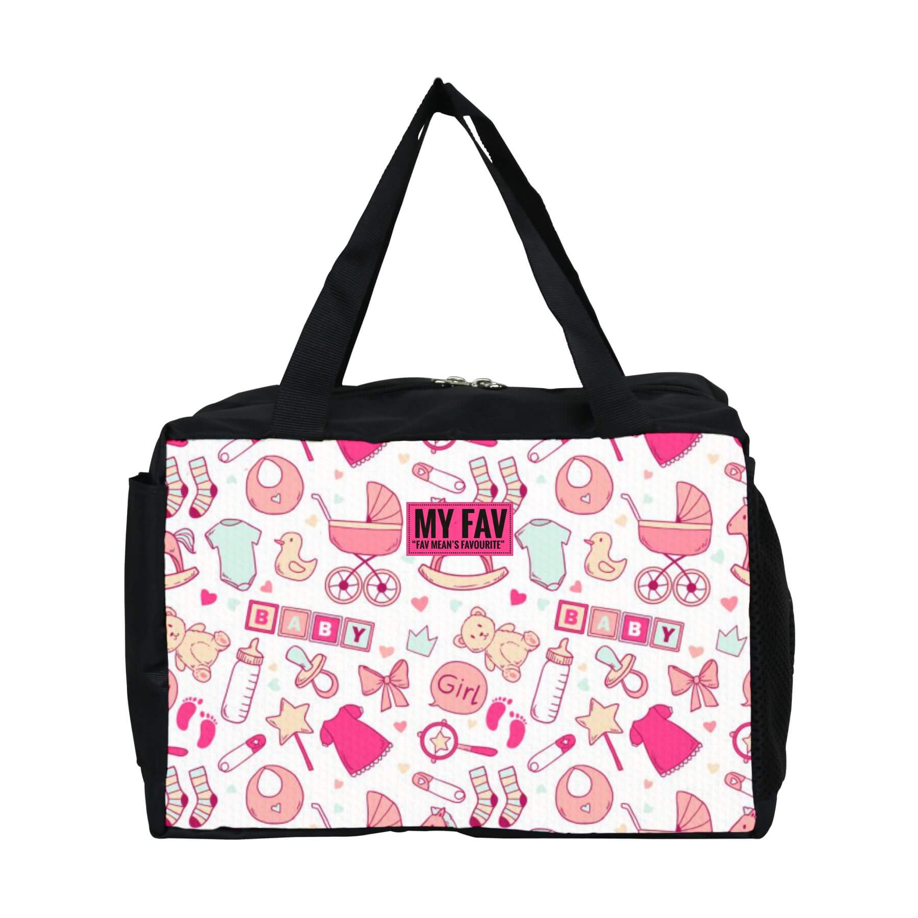 My Fav baby product Printed Diaper Bag