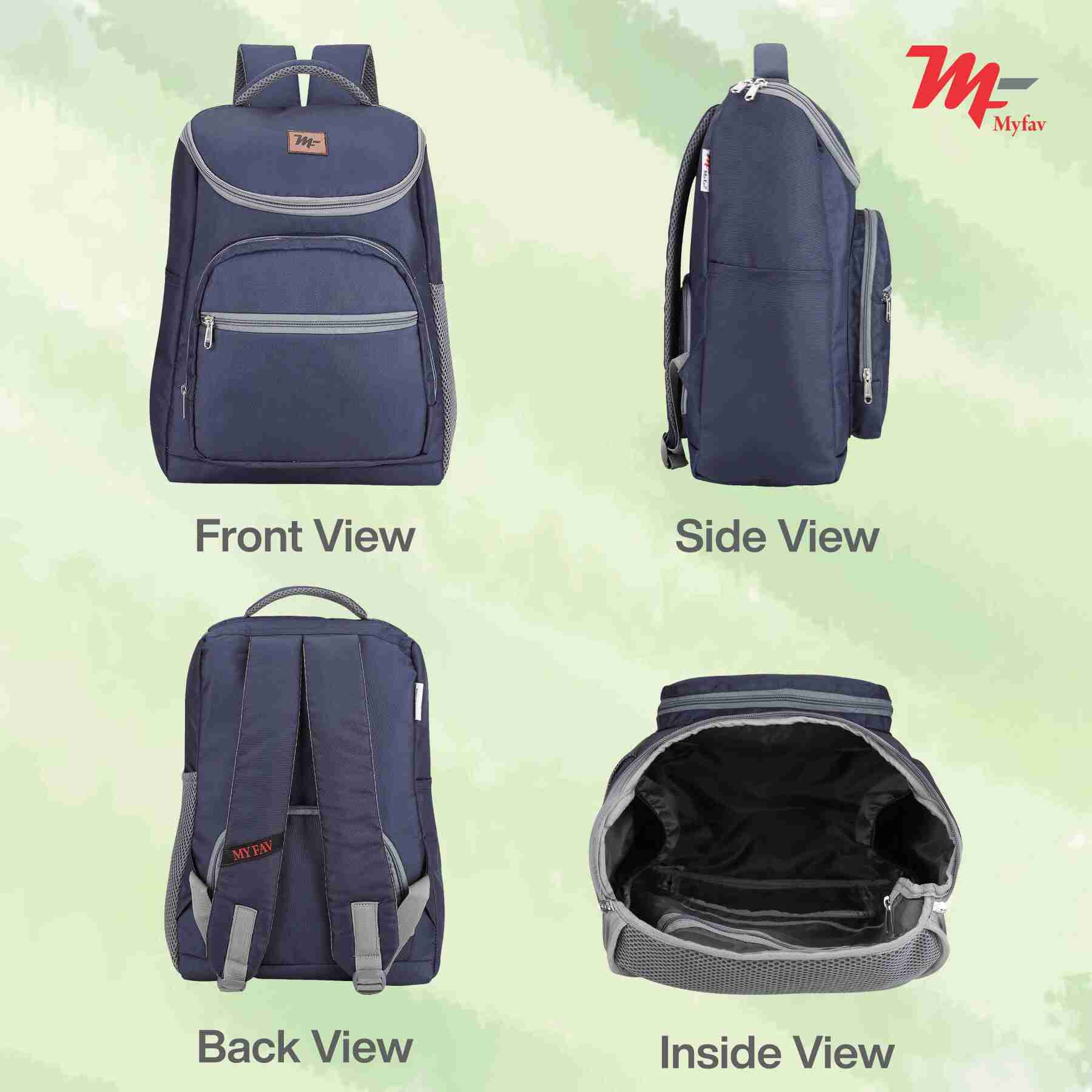 MY FAV Stylish Multipurpose Diaper Bag Waterproof Travel Backpack for Moms with Newborns - Ideal for Baby Essentials, Fashionable and Functional