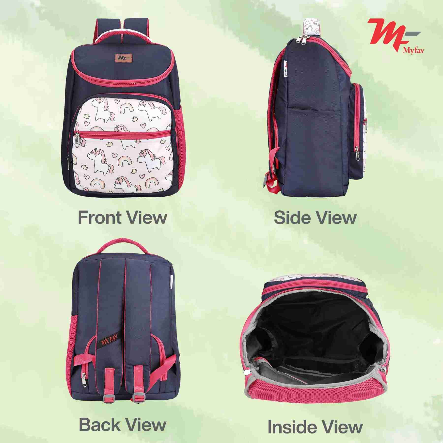 MY FAV Stylish Multipurpose Diaper Bag Waterproof Travel Backpack for Moms with Newborns - Ideal for Baby Essentials, Fashionable and Functional