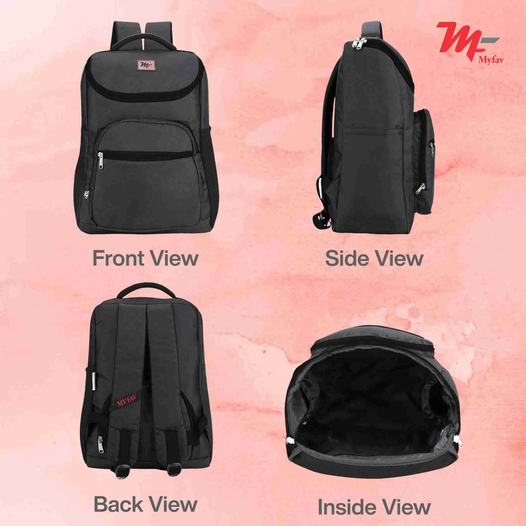 MY FAV Stylish Multipurpose Diaper Bag Waterproof Travel Backpack for Moms with Newborns - Ideal for Baby Essentials, Fashionable and Functional