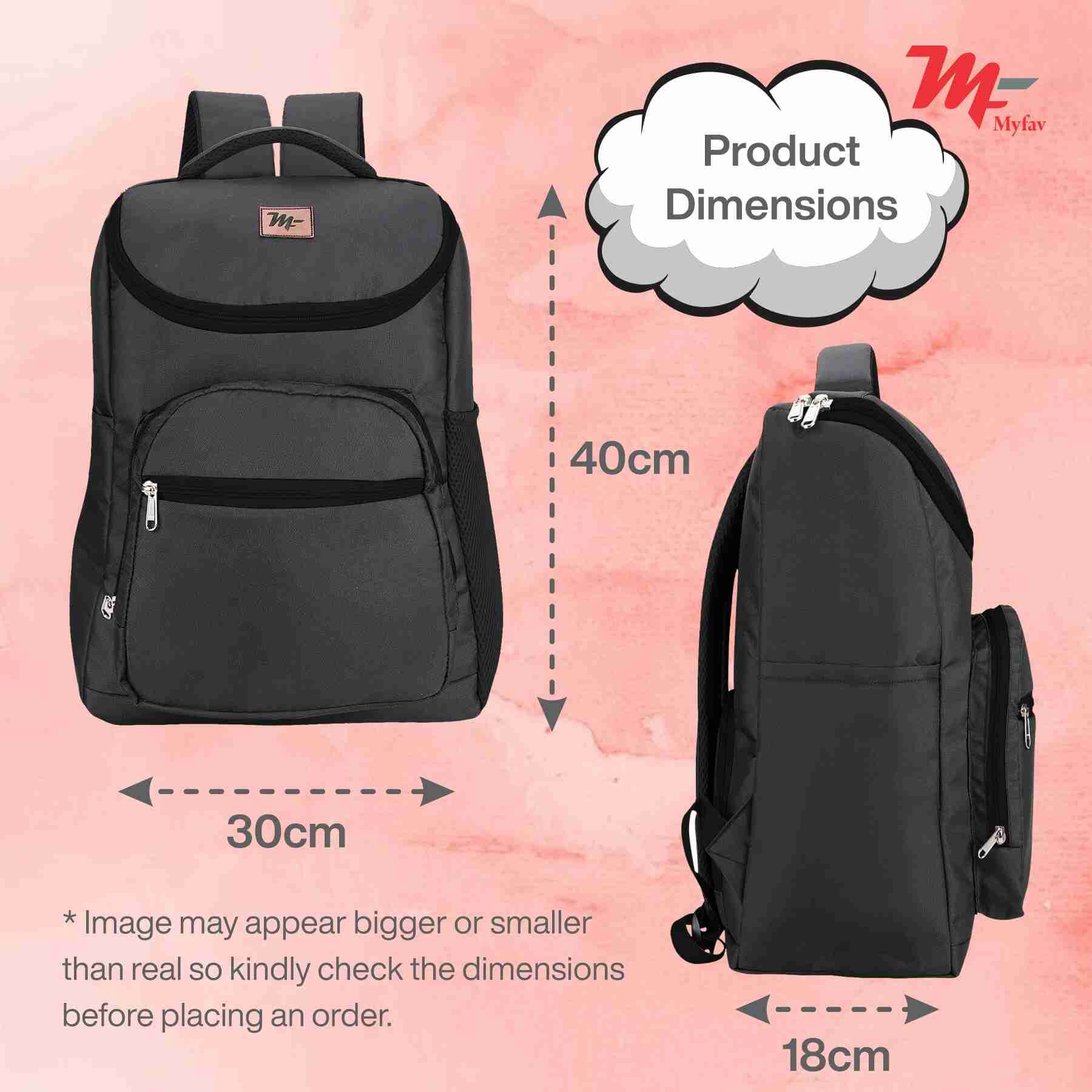 MY FAV Stylish Multipurpose Diaper Bag Waterproof Travel Backpack for Moms with Newborns - Ideal for Baby Essentials, Fashionable and Functional