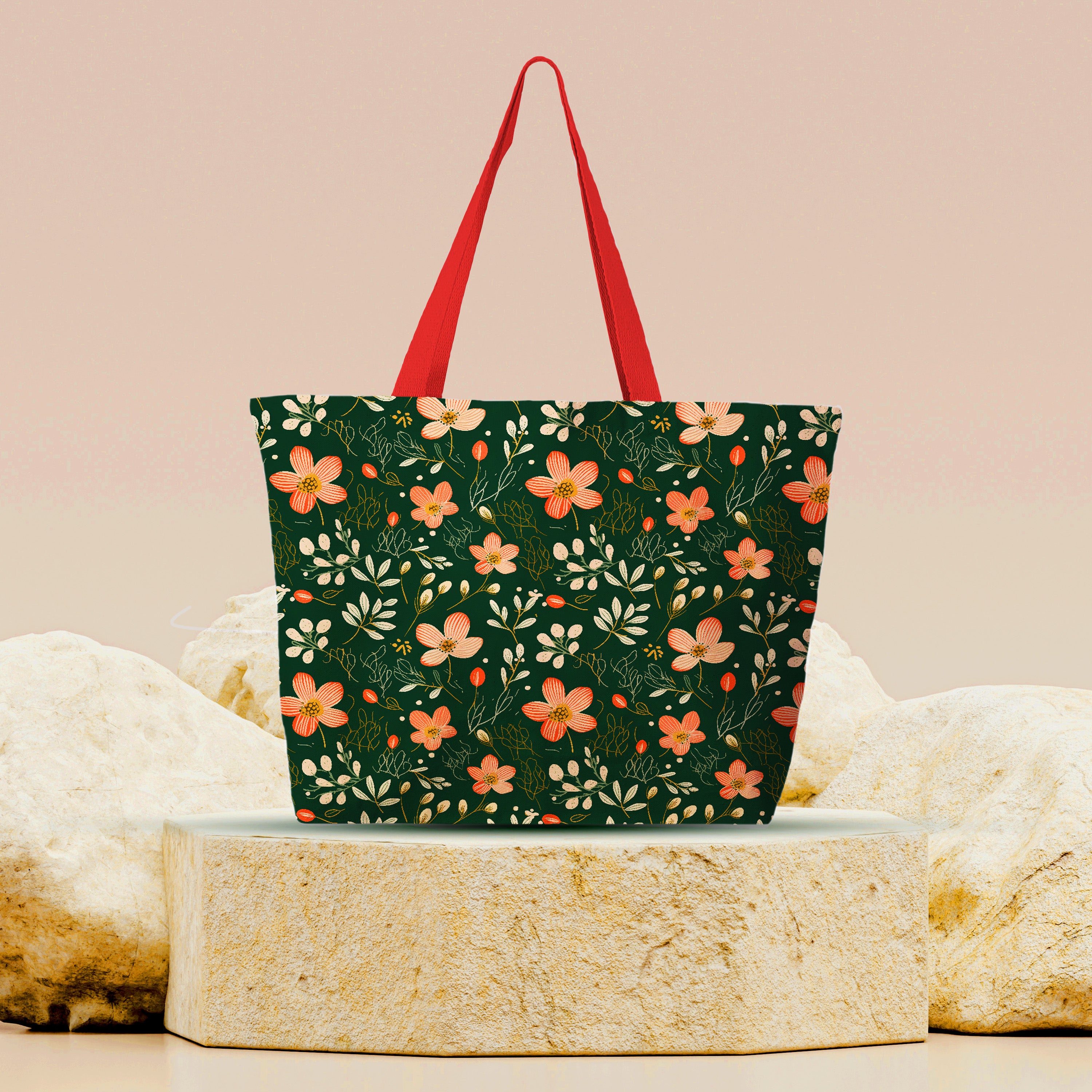 MY FAV Zipper Tote Bag , Tote bags for women