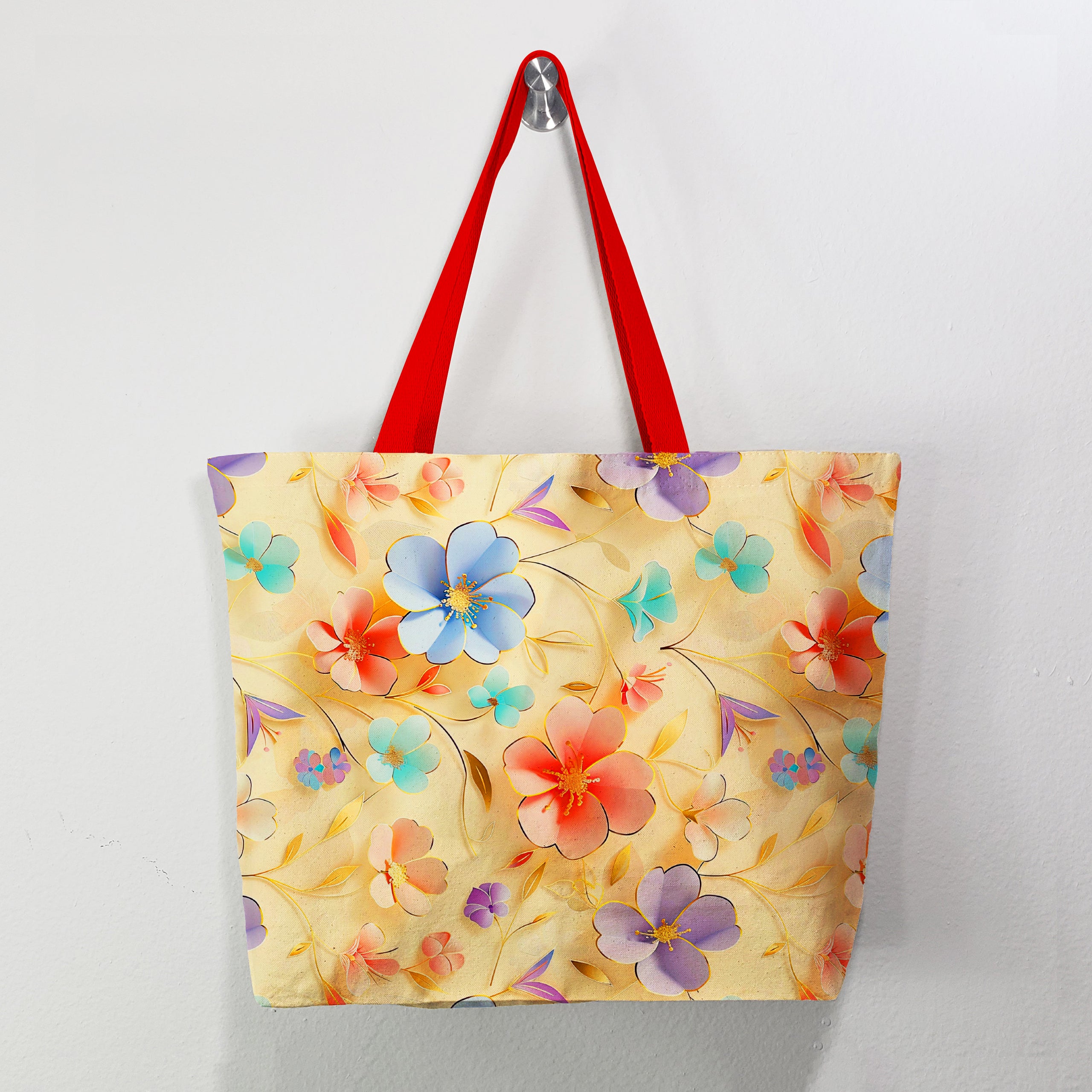 MY FAV Zipper Tote Bag , Tote bags for women