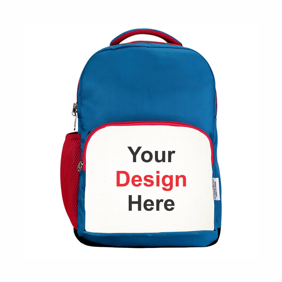 MY FAV Personalized Customized Print Kids School Bag For Girls Boys My fav Bag Wala