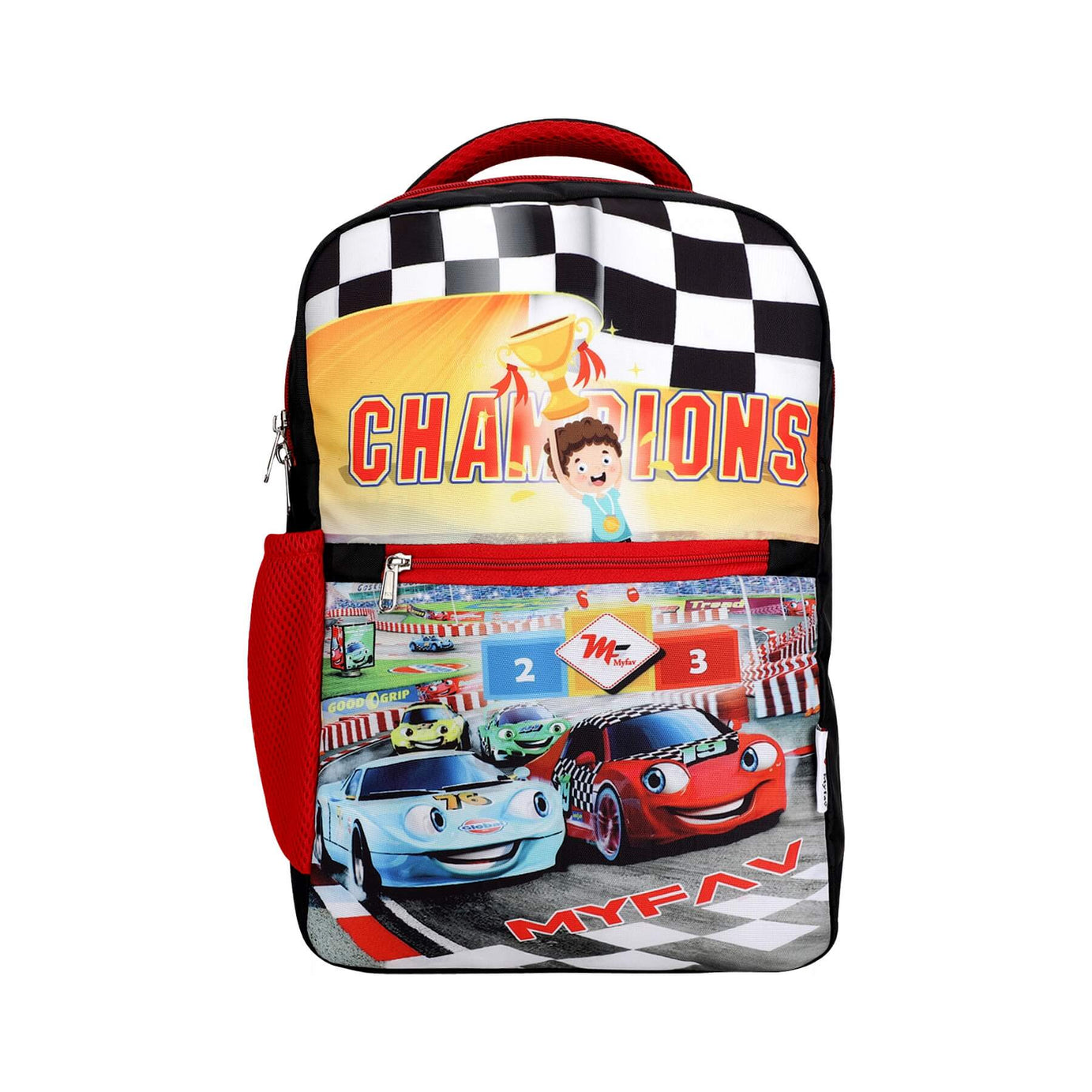 My Fav Cute Car Kids School Bag For Girls/Boys, School, Casual, Picnic, Nursery-(2 to 10 year Old Kid)