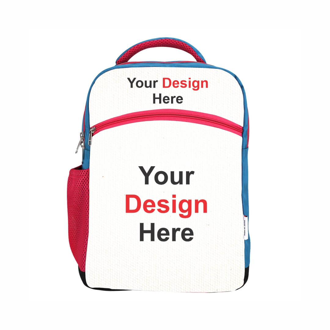 MY FAV Personalized/ Customized Print Kids School Bag For Girls/Boys, School, Casual, Picnic, Nursery-(2 to 10 year Old Kid)