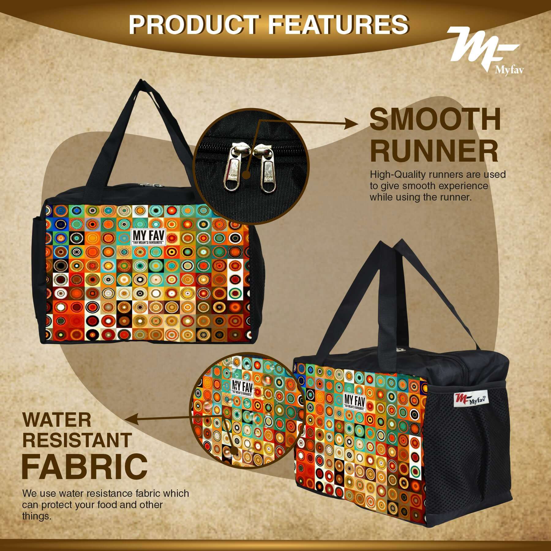 Lunch Bags for Office Women, Men, Kids Travel Box/Tiffin/Storage Bag, College & School