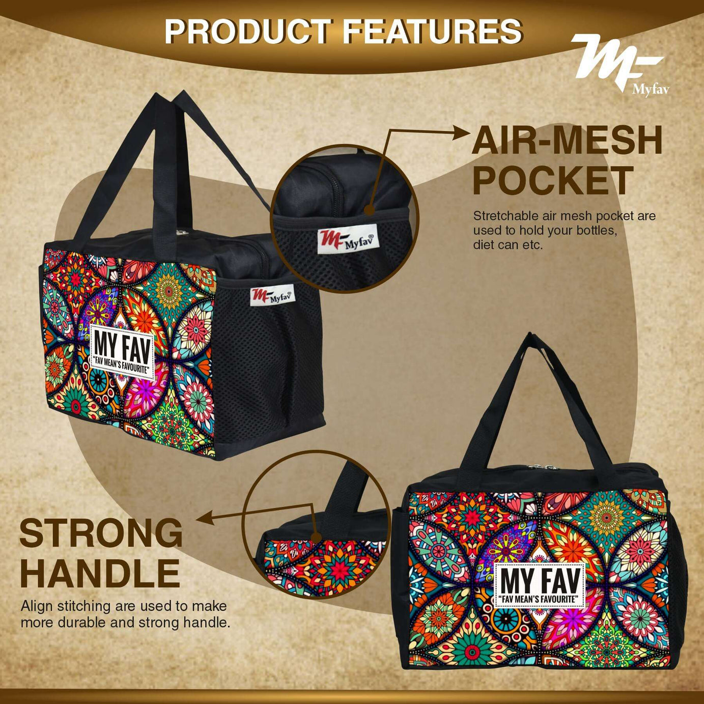 Lunch Bags for Office Women, Men, Kids Travel Box/Tiffin/Storage Bag, College & School