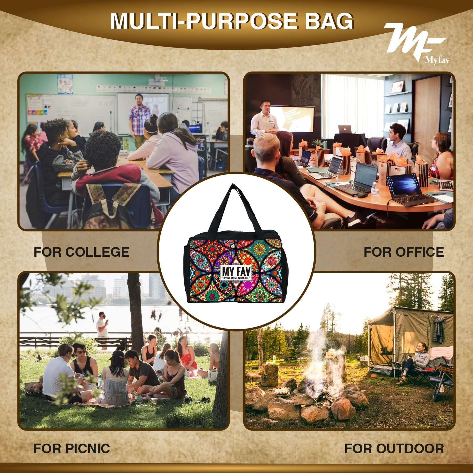 Lunch Bags for Office Women, Men, Kids Travel Box/Tiffin/Storage Bag, College & School