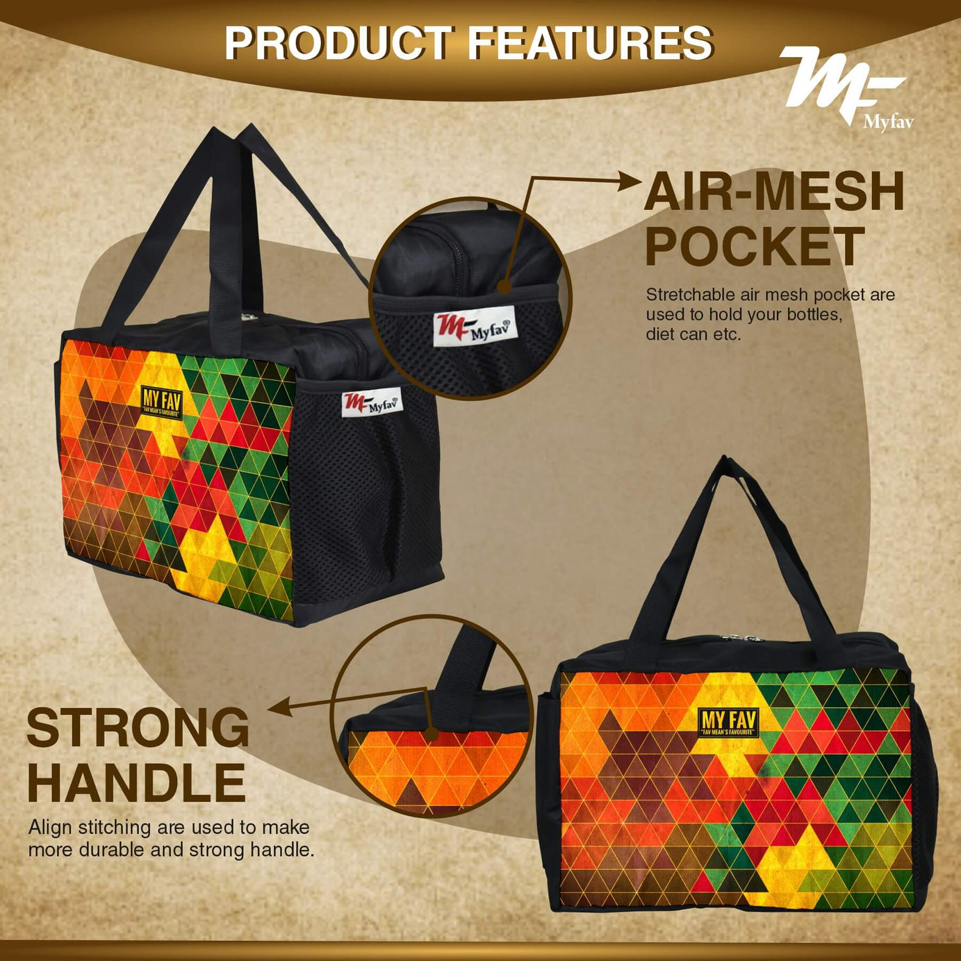 Lunch Bags for Office Women, Men, Kids Travel Box/Tiffin/Storage Bag, College & School