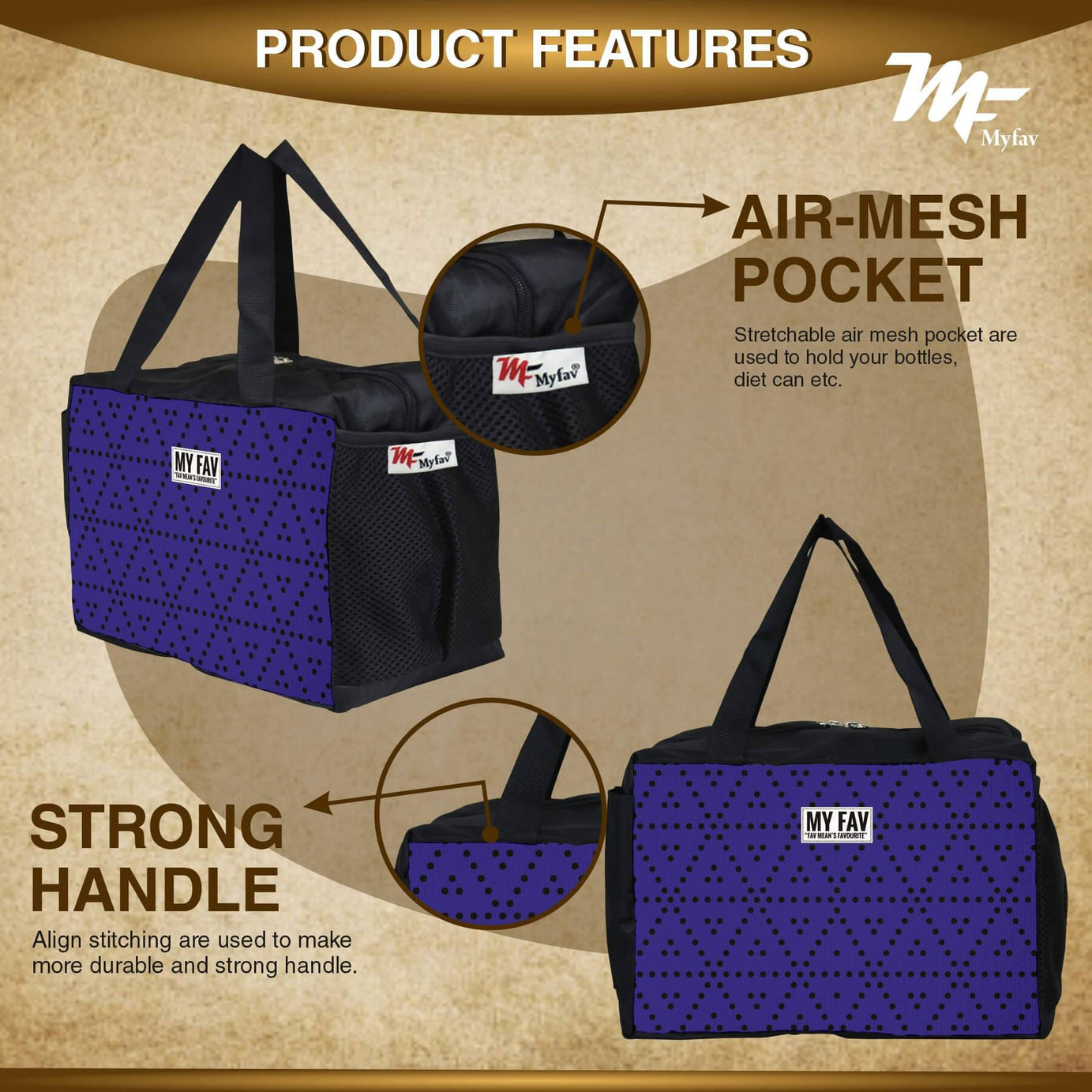 Lunch Bags for Office Women, Men, Kids Travel Box/Tiffin/Storage Bag, College & School