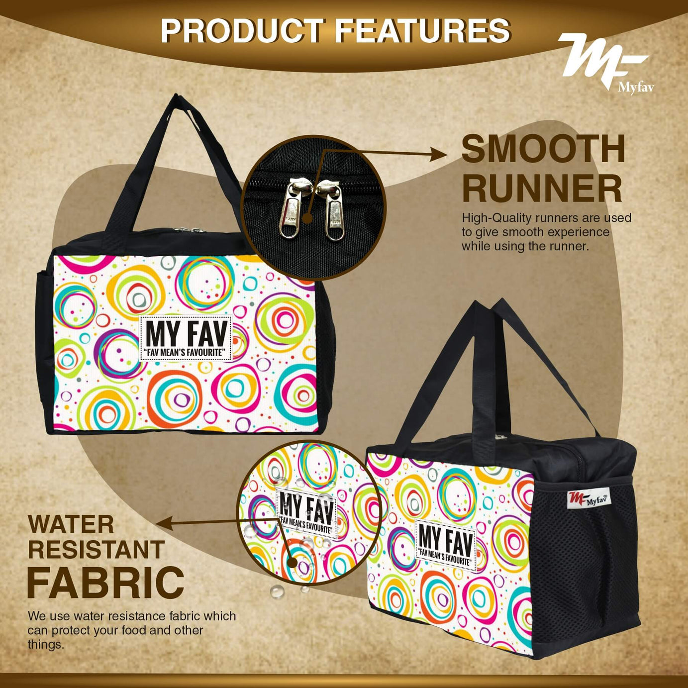 Lunch Bags for Office Women, Men, Kids Travel Box/Tiffin/Storage Bag, College & School