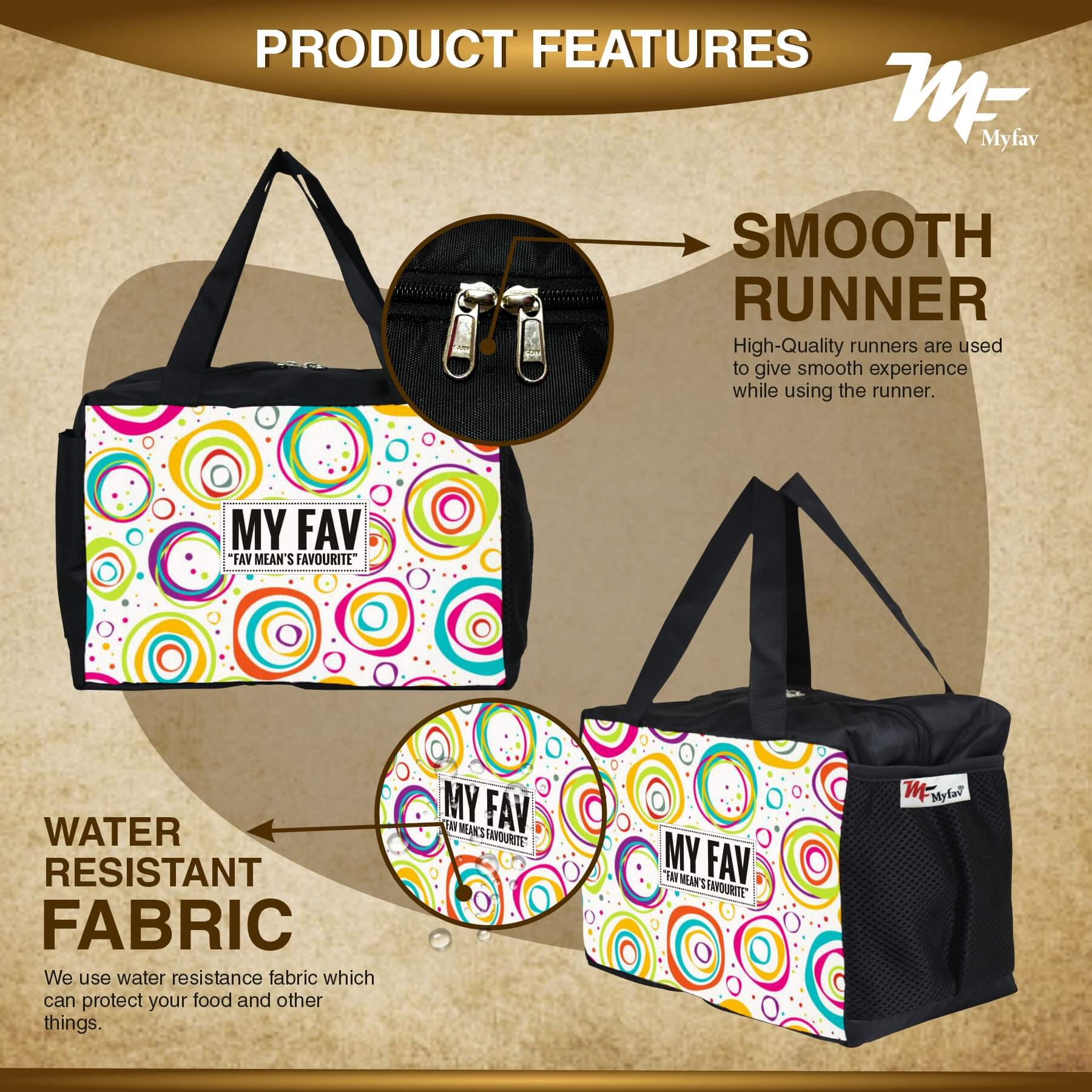 Lunch Bags for Office Women, Men, Kids Travel Box/Tiffin/Storage Bag, College & School