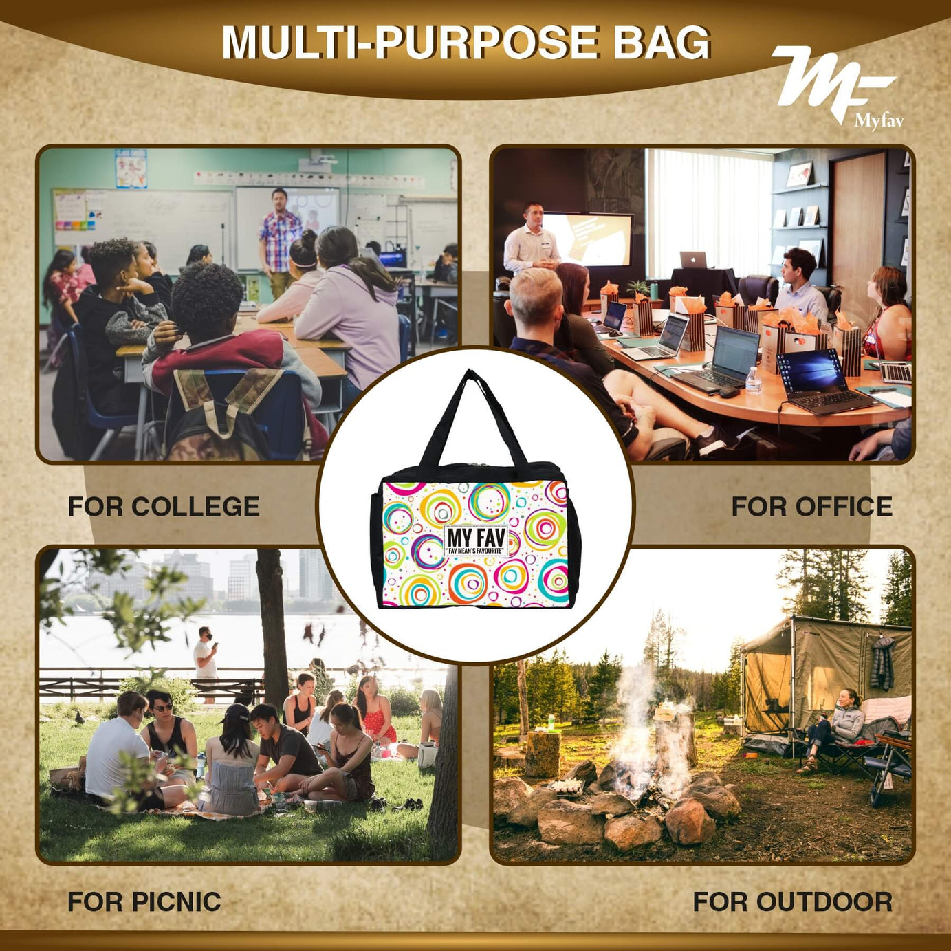 Lunch Bags for Office Women, Men, Kids Travel Box/Tiffin/Storage Bag, College & School