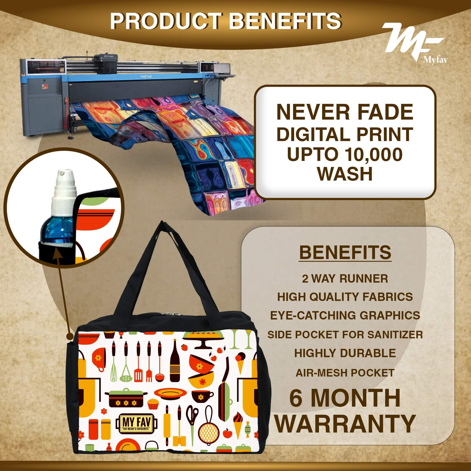 Lunch bag - Digital Print