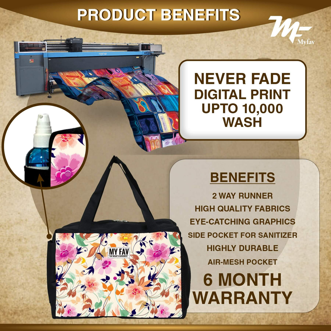 MY FAV Men, Women and Kids Lunch Bag