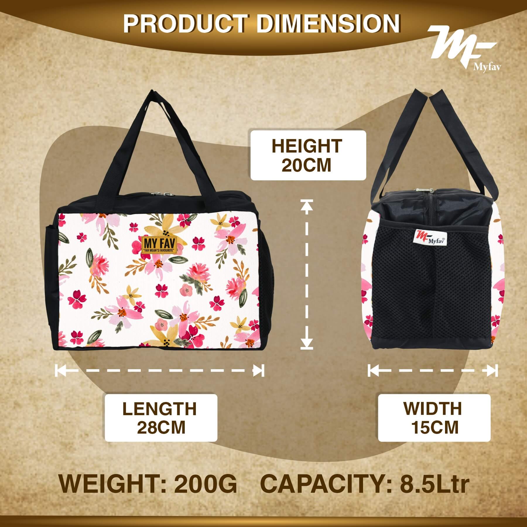 MY FAV Men, Women and Kids Lunch Bag