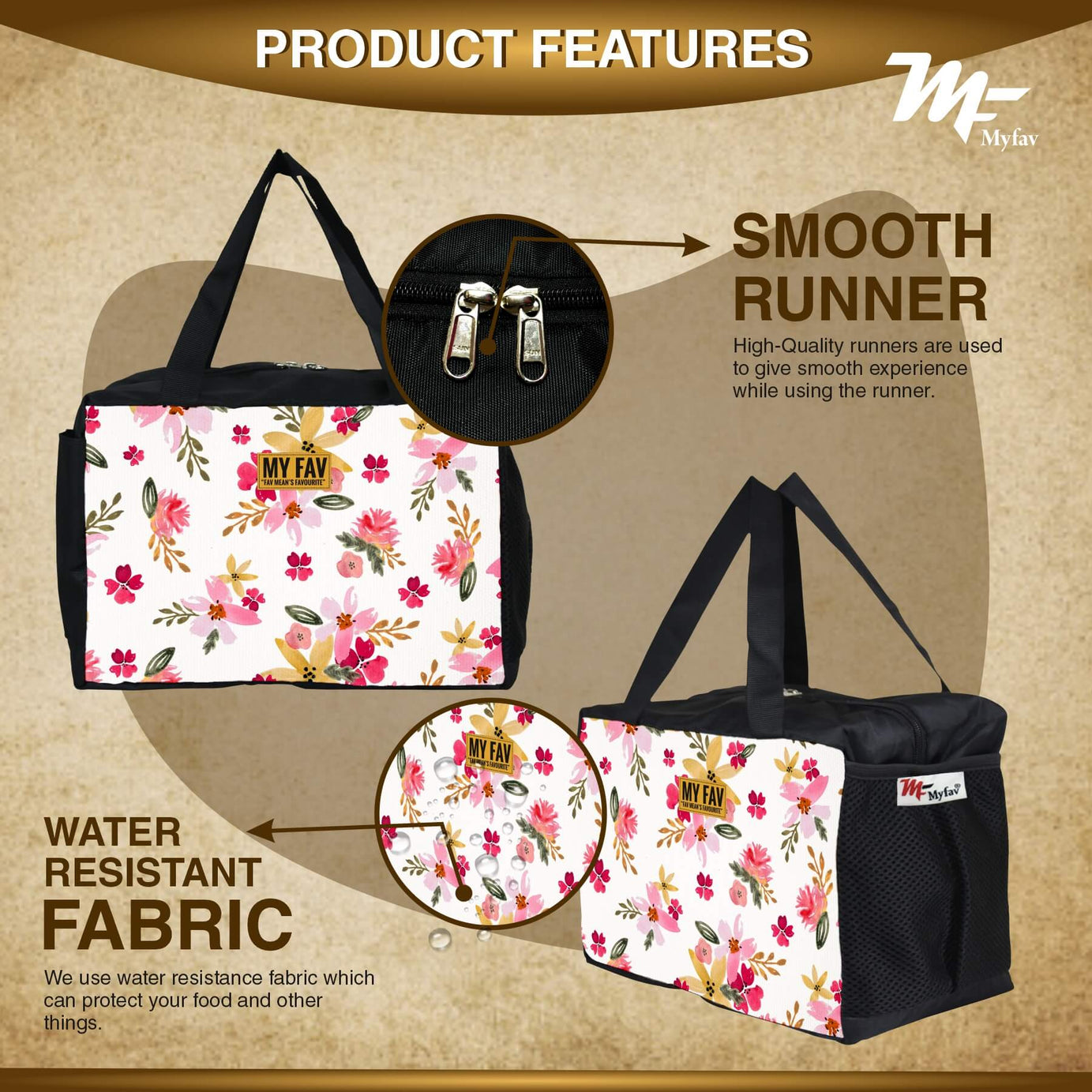 MY FAV Men, Women and Kids Lunch Bag