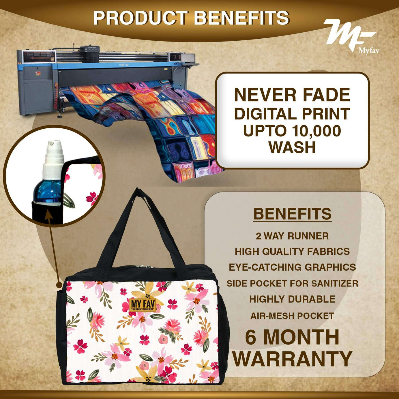 MY FAV Men, Women and Kids Lunch Bag