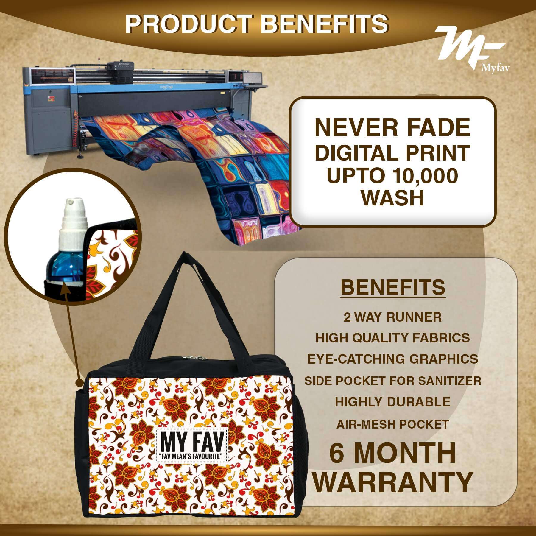 MY FAV Men, Women and Kids Lunch Bag