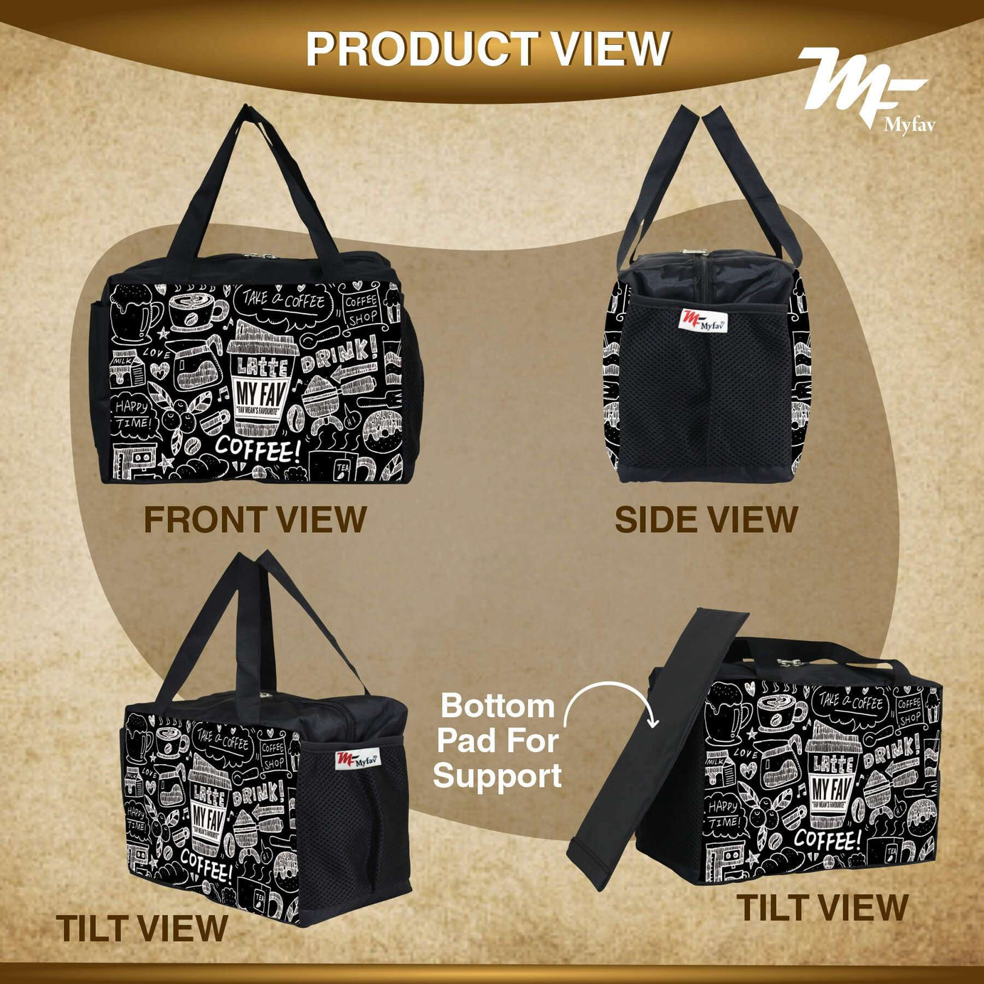 MY FAV Men, Women and Kids Lunch Bag