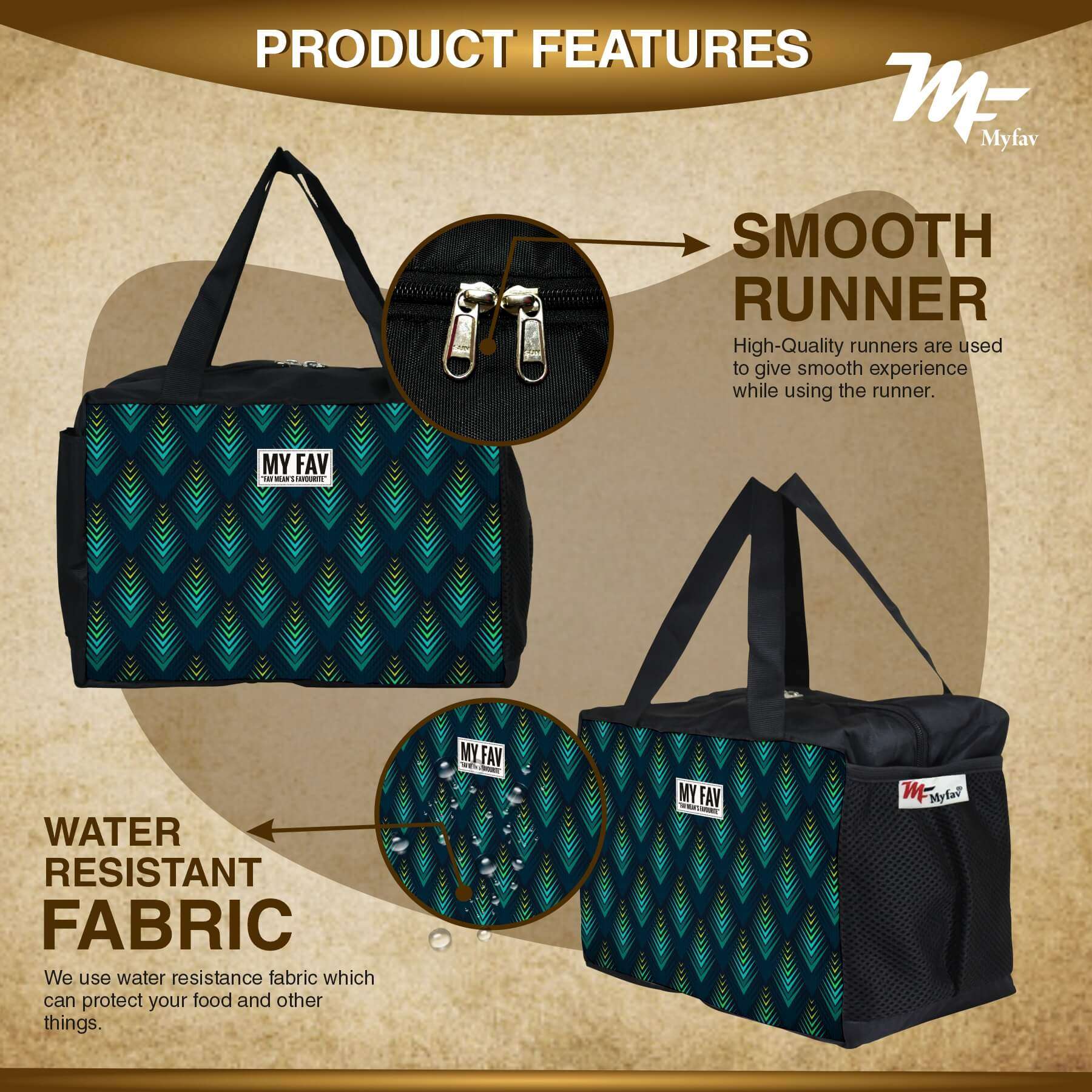 MY FAV Men, Women and Kids Lunch Bag