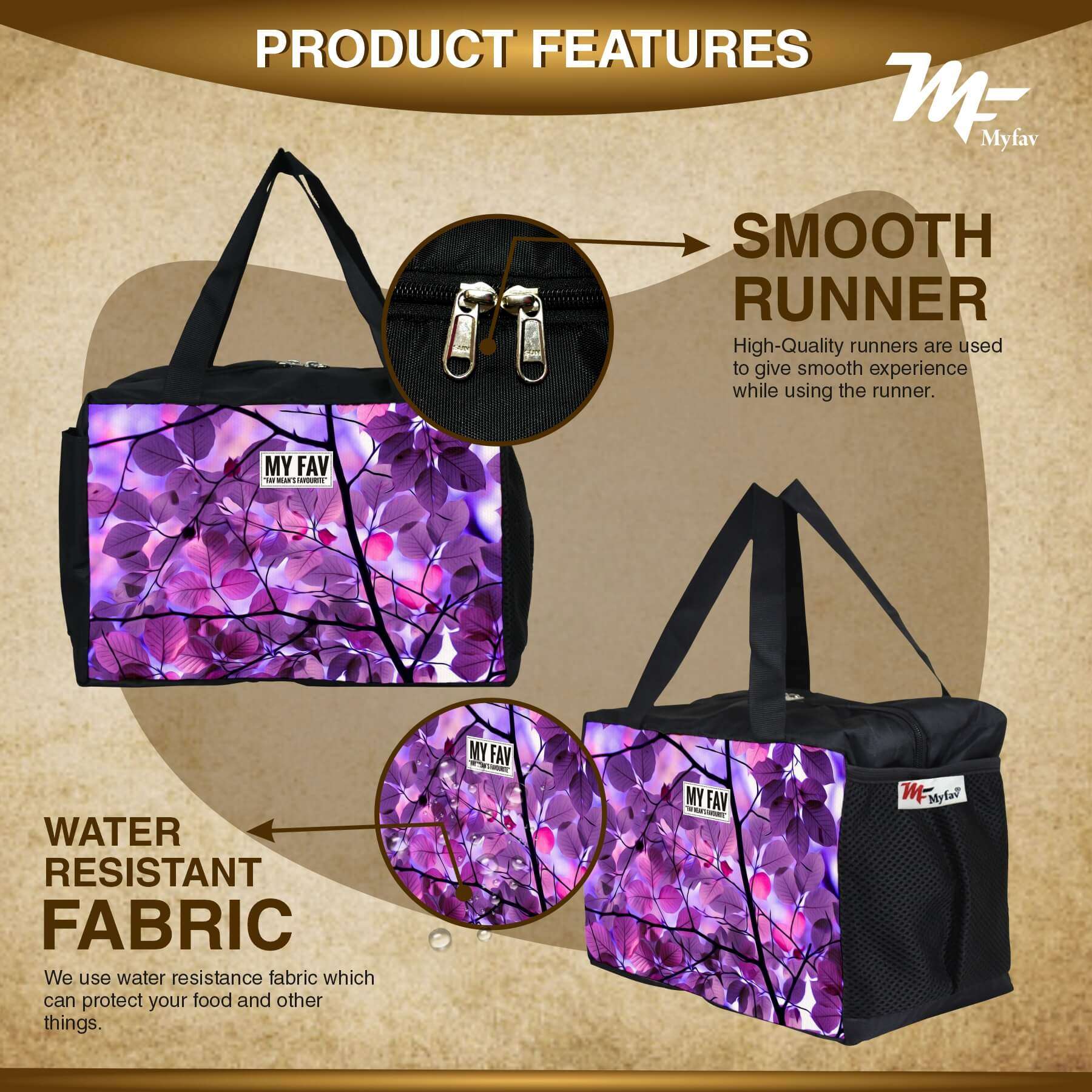 MY FAV Men, Women and Kids Lunch Bag