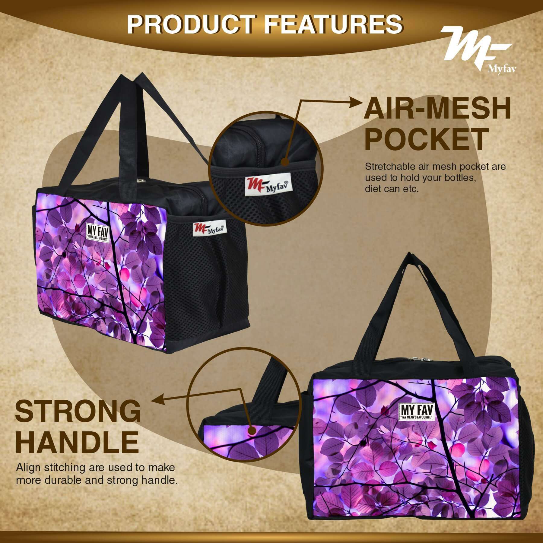 MY FAV Men, Women and Kids Lunch Bag