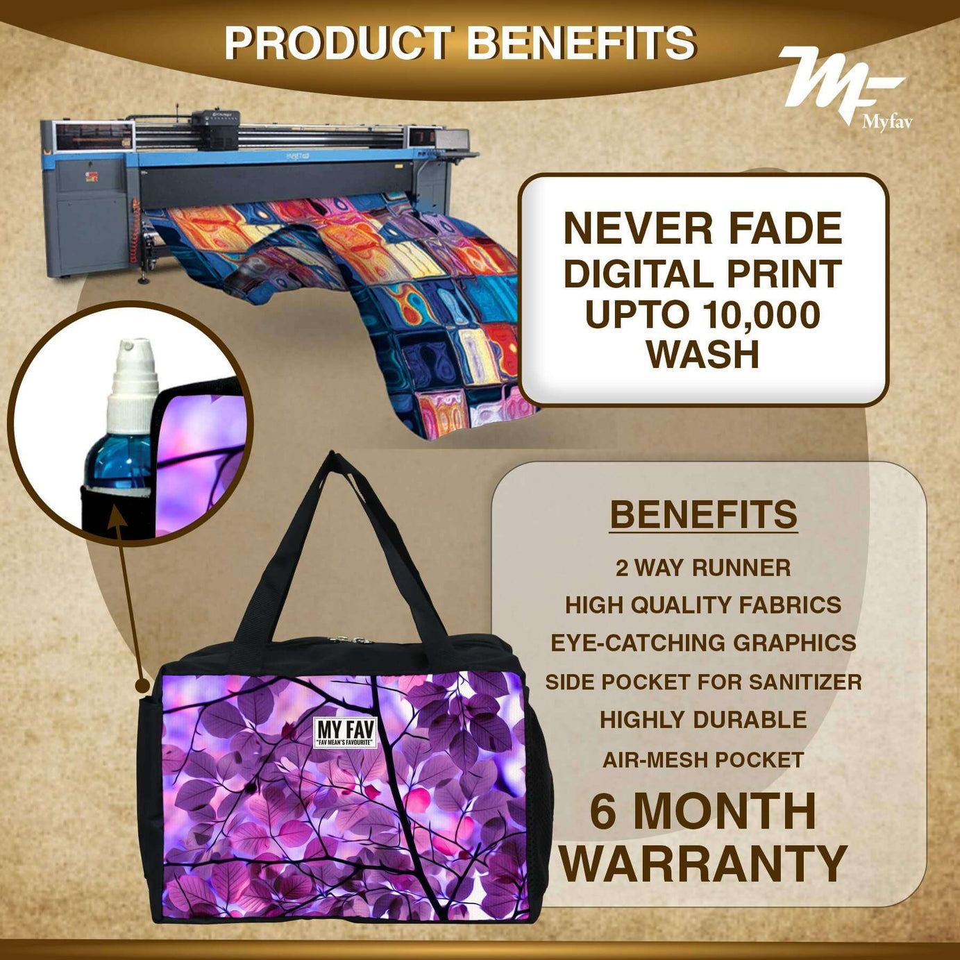 MY FAV Men, Women and Kids Lunch Bag