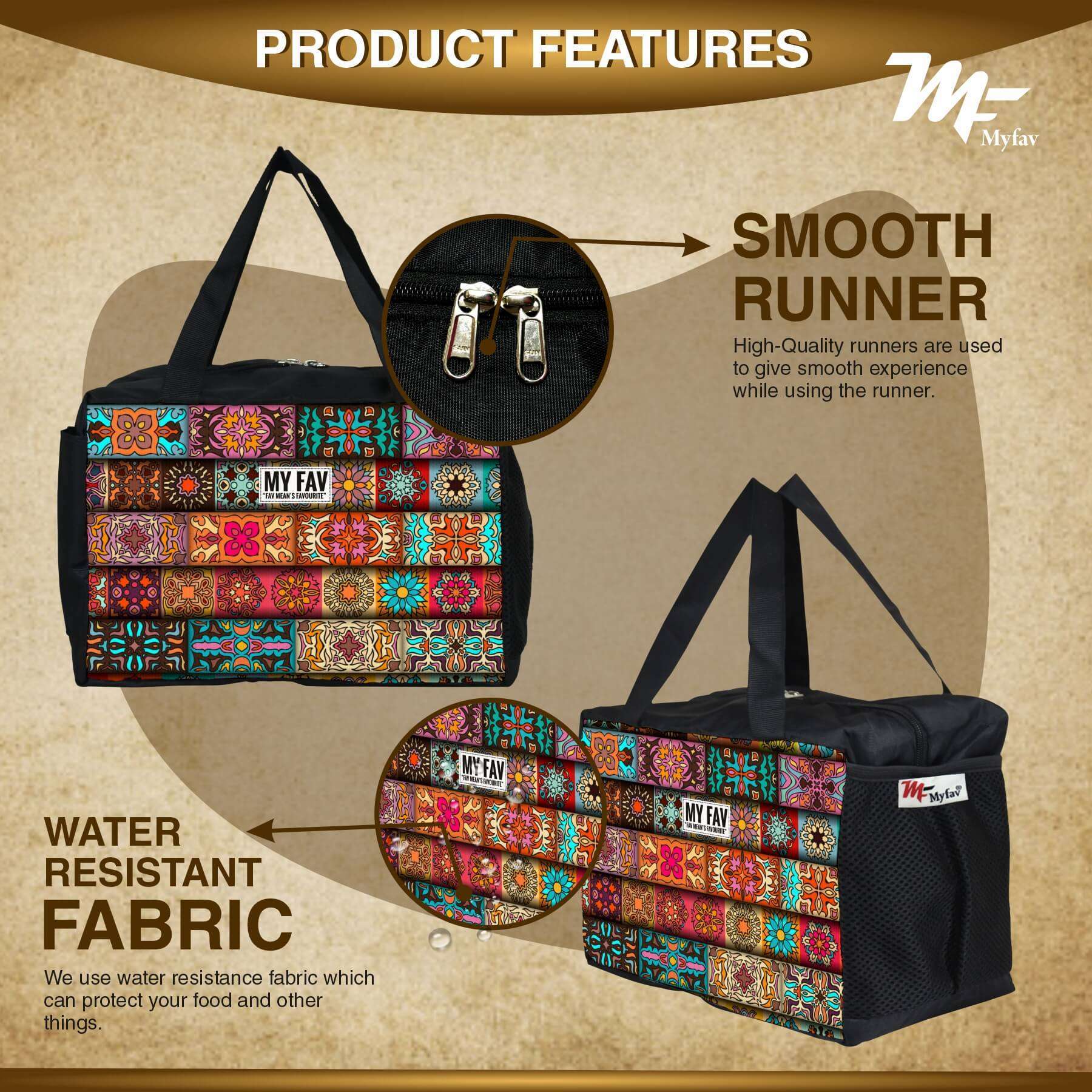 MY FAV Men, Women and Kids Lunch Bag