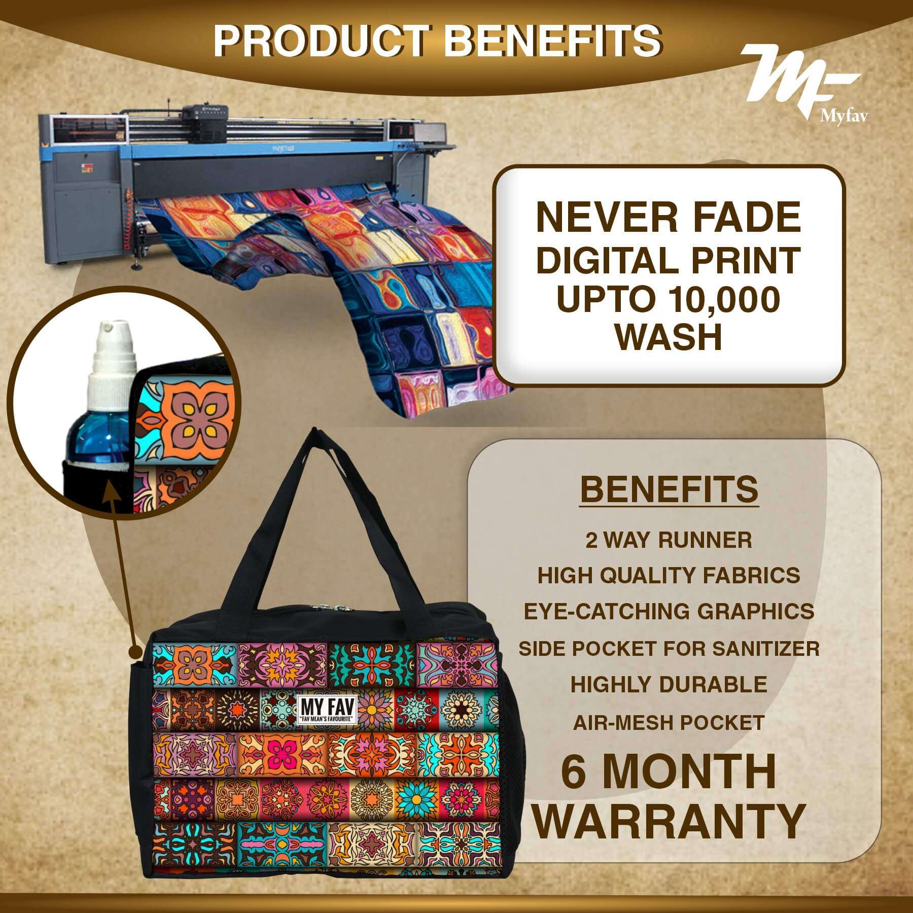 MY FAV Men, Women and Kids Lunch Bag