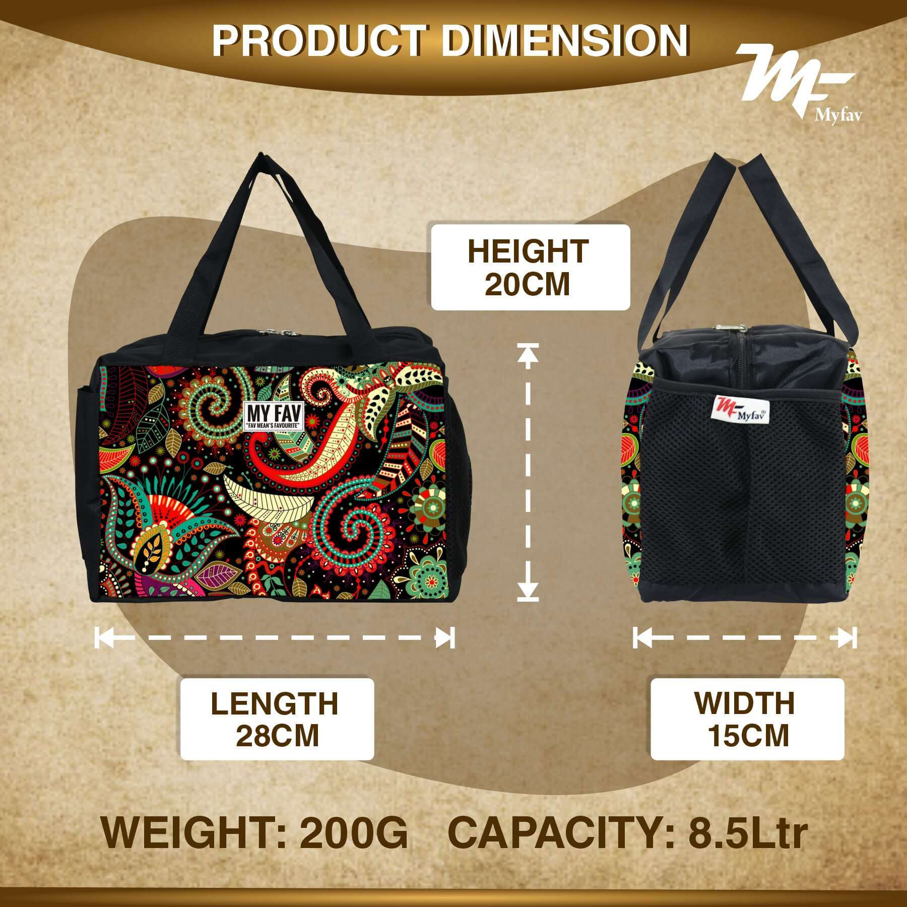 MY FAV Men, Women and Kids Lunch Bag