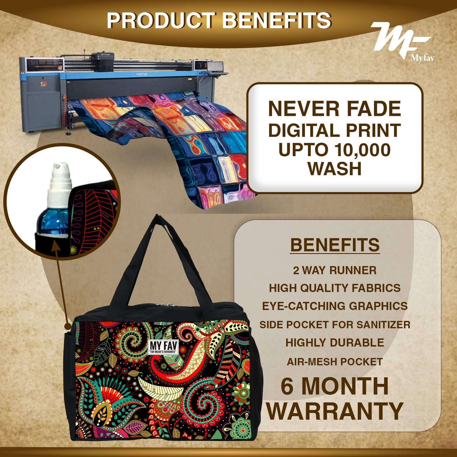 MY FAV Men, Women and Kids Lunch Bag