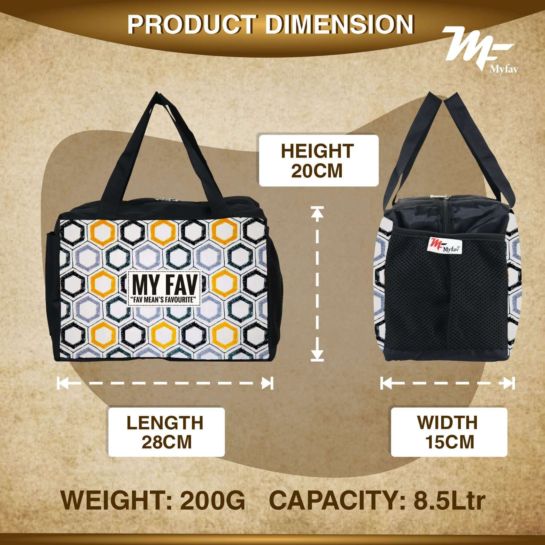 MY FAV Men, Women and Kids Lunch Bag