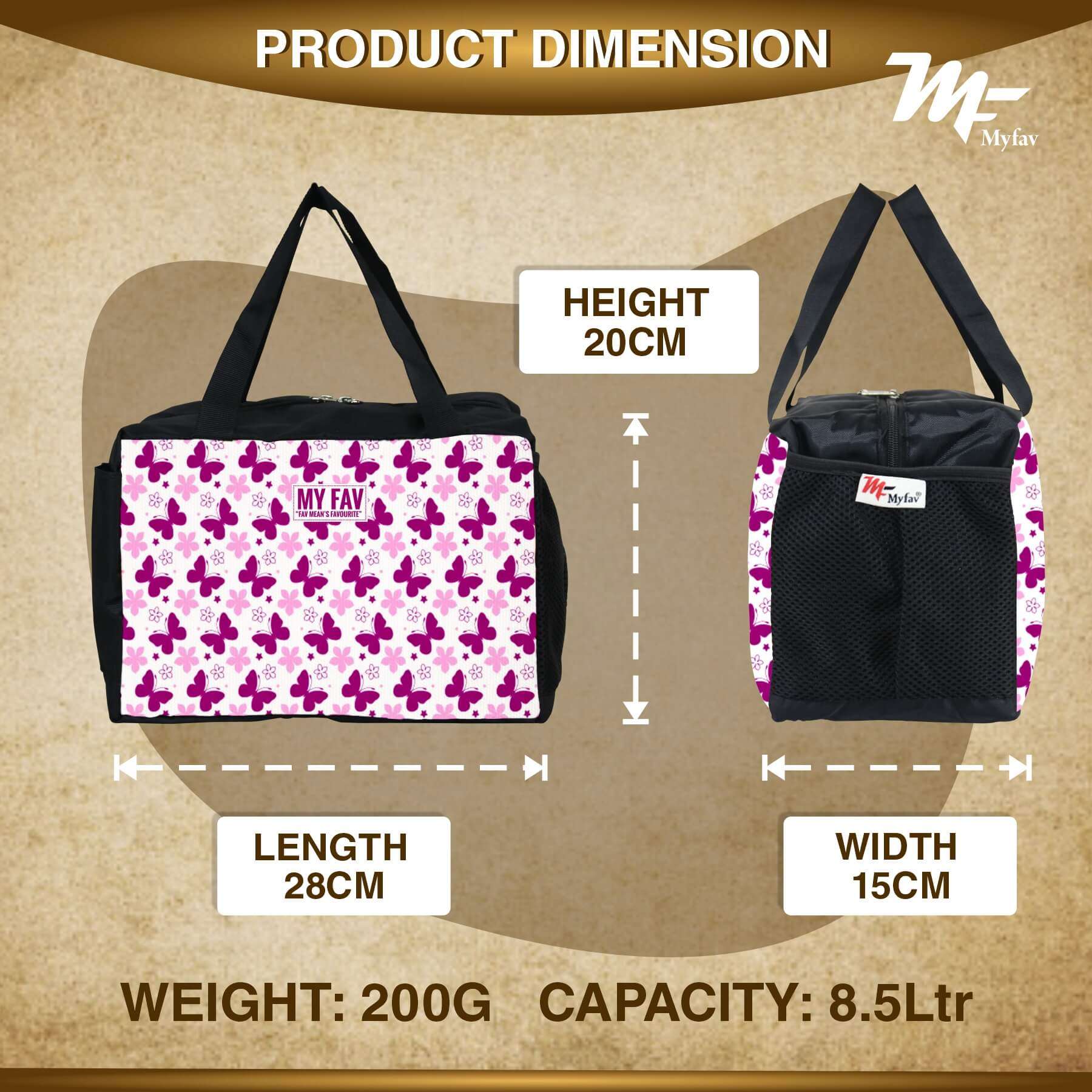 MY FAV Men, Women and Kids Lunch Bag