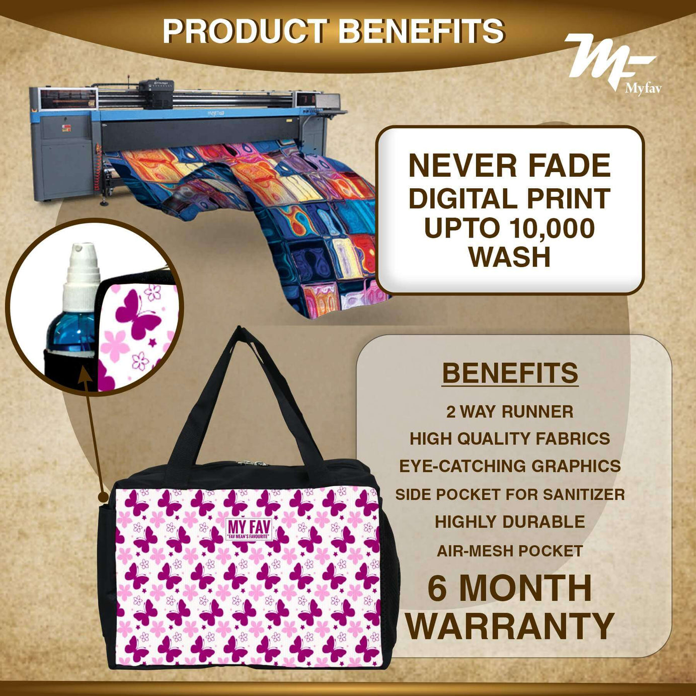 MY FAV Men, Women and Kids Lunch Bag