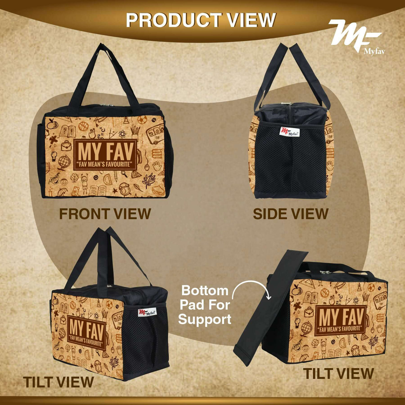 MY FAV Men, Women and Kids Lunch Bag