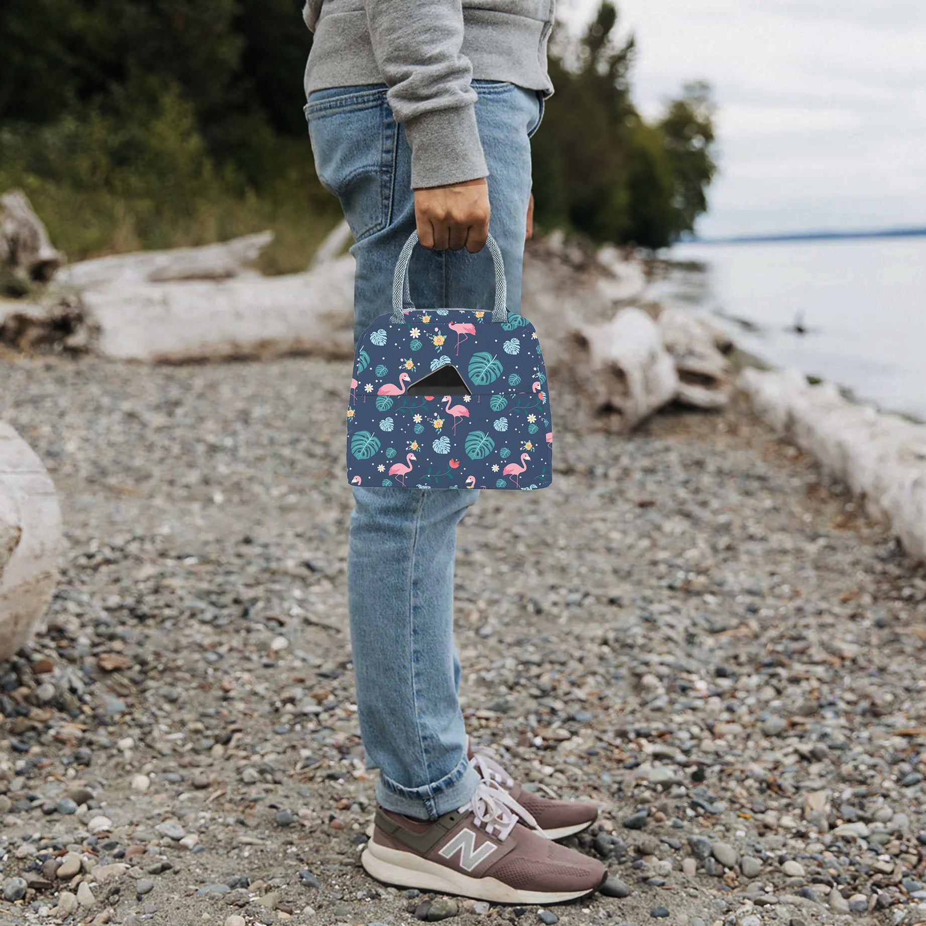 MY FAV Women Waterproof Carry On Tote Tiffin Bag for Travel, Office, Picnic, Camping Outdoor, College & School, Durable and Lightweight Bag